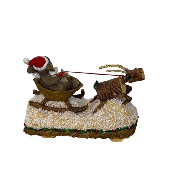 Silvestri Charming Trails Mackenzie Claus on Parade by Dean Griff Figurine - Picture 4 of 7